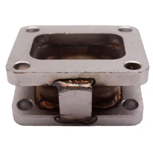 Auto 15 Grad T3 auf T4 Turbo Auspuffkrümmer Adapter Flansch Kit Edelstahl - Bild 1 von 8