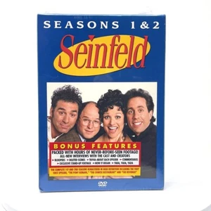 Seinfeld Seasons 1 & 2 DVD Set 2004 Sealed Authentic Purchased At Target - Picture 1 of 24