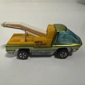 Vintage Hot Wheels Redline 1970 Light Green Tow Truck Heavyweights Near Mint - Picture 1 of 19