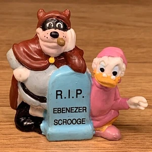 Scrooge & Pete Disney Christmas Carol PVC RIP Ebenezer uncle duck - Picture 1 of 6