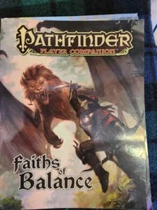 Pathfinder Roleplaying Game PLAYER COMPANION Faiths of Balance - Picture 1 of 2