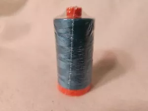 AURIFIL Quilting Thread - 50 WT - 1422 yds #4182 Blue/Green - Picture 1 of 2