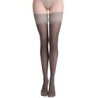 Women's Fashionable Sheer Lace Thigh High Stockings In Multiple Colors
