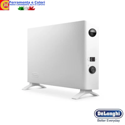 Termoconvettore Pavimento Stufa Elettrica DELONGHI 2000W Termostato Regolabile - Immagine 1 di 4