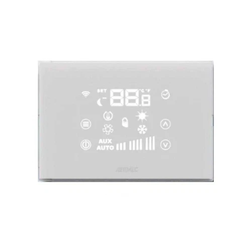 AERMEC TERMOSTATO DA INCASSO AER503IR CON RICEVITORE INFRAROSSI - Image 1 of 1