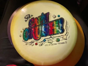 Captain Crush SHRYKE Disc Golf Innova 175g Highlighter Yellow 177.3 - Picture 1 of 2