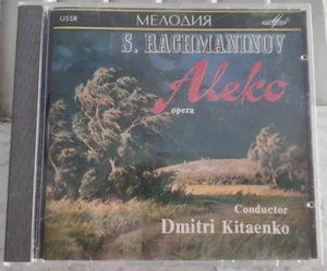 Rachmaninov - Aleko Opera Kitaenko Melodiya USSR 1990 CD No IFPI NM - Picture 1 of 3