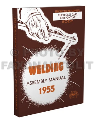 1955 Chevy Fisher Corpo Saldatura Montaggio Manuale 150 210 Bel Aria Wagon Nomad - Immagine 1 di 3