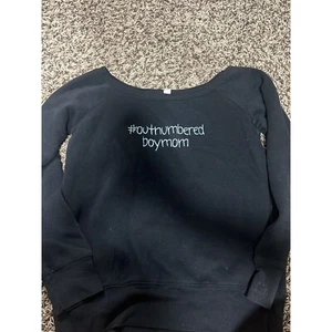 #outnumbered boy mom sweatshirt - Picture 1 of 1