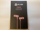 KLIM Fusion Wired Earplugs Memory Foam Noise Cancelling with Microphone PINK
