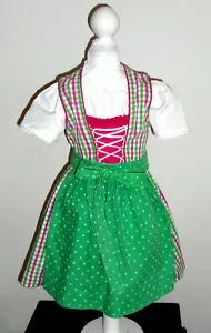 Kinder, Mädchen - Dirndl,3 teilig, Gr. 80 vonIsar Trachten - Bild 1 von 2