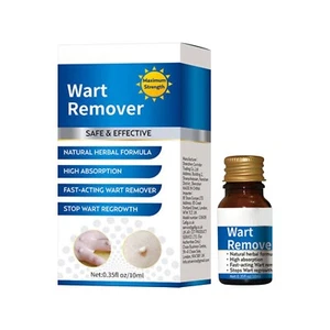 Wart Remover Plantar Wart Removers for Feet Fast Acting Natural Comm 10ml - Picture 1 of 5