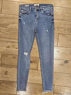 Diesel Denim Blue Medium Rise Skinny Jeans Uk Women's 10 W28 L27 - Image 1 of 4