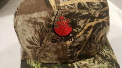 NUEVO CON ETIQUETAS Donar Donante de Sangre RealTree Camuflaje Correa Gorra de Béisbol Gorra Foto 1 de 4