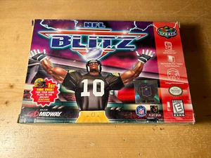 Box Only NFL Blitz Nintendo 64 N64 *BOX ONLY, AUTHENTIC* Ships Free - Picture 1 of 11