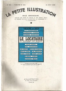 LA PETITE ILLUSTRATION N°330 - LE TENAIRE DU 3ème SUR LA COUR DE K. JEROME - Picture 1 of 1