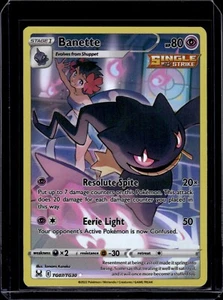 Pokémon TCG Karte Banette Verlorener Ursprung Trainer Galerie TG07/TG30 Holo Ultra Rare M - Bild 1 von 2