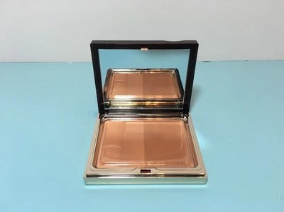 CLARINS - BRONZING DUO - MINERAL POWDER COMPACT - 03 DARK - 0.35 OZ - NEW - Image 1 of 4