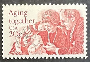 Scott#: 2011 - Aging Together 20¢ 1982 Single Stamp MNHOG - Picture 1 of 1