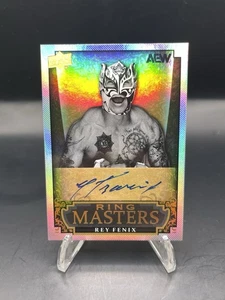 2025 AEW Upper Deck Rey Fenix Ring Masters Auto (AU) #RM-5 SSP - Picture 1 of 2