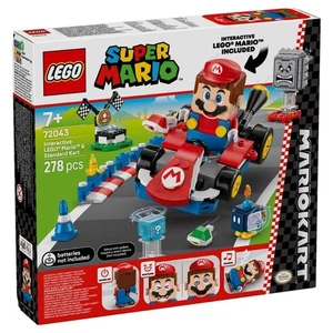 Lego 72043 Mario Kart Mario interactivo y kart estándar - Imagen 1 de 12
