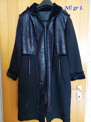 Damen Mantel, schwarz In Gr. L von NÜ - Bild 1 von 2