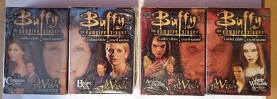 BUFFY THE VAMPIRE SLAYER TCG CCG CLASS OF 99 - THE WISH LIMITED THEME DECKS x 4 - Image 1 of 3