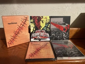 FLESH FOR FRANKENSTEIN (4K UHD + 3D Blu-ray Box Set) NEW & SEALED / Ships In Box - Picture 1 of 8