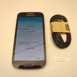 Samsung Galaxy S4 Mini Black Unlocked 8GB 4.3" AMOLED Android Smartphone - Picture 1 of 2