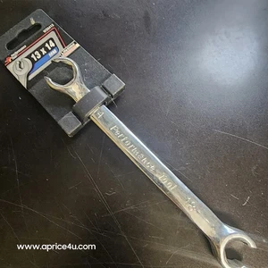 Performance Tool Metric & SAE 6-Point Nickel Chrome Angled Double End Flare Nut - Picture 1 of 7