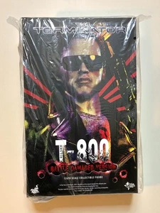 Hot Toys MMS238  1/6 The Terminator T-800 Battle Damage Version w/ Box UNOPENED - Picture 1 of 24