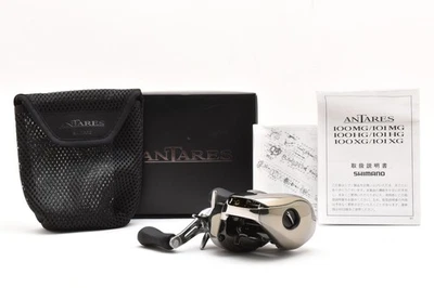 Shimano 25 Antares 100XG Destro Esca Colata Mulinello Mint Da Giappone #2594 - Immagine 1 di 4
