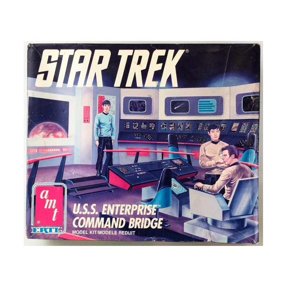 AMT-ERTL Star Trek Model Kits 1/32 USS Enterprise Command Bridge Fair/NM - Image 1 of 1
