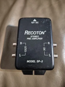 Recoton Stereo Pre-Amplifier In - Out Model SP-2. 12V Dc - Picture 1 of 3