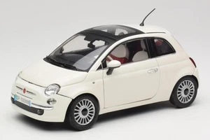66930 Fiat 500 312 White Mondo Motors 1/18 - Foto 1 di 8