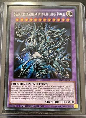 Yugioh Blauäugiger Alternativer Ultimativer Drache TN19 Secret Rare NM, Deutsch - Bild 1 von 2