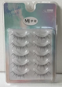 MJ Beautiful Eyelash Handmade Wimpern 10 Paar Stück Qualität schärfen - Bild 1 von 3