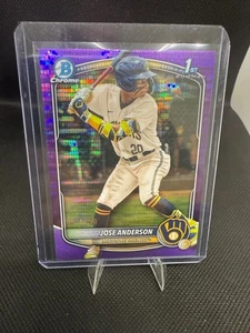 2025 Bowman Chrome 1st Bowman Jose Anderson /250 - Bild 1 von 2