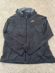 Size Extra Large-Brooks Canopy Running Jacket Lightweight Breathable Packable - Picture 1 of 9