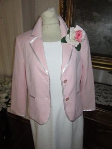 Moda estiva*blazer*giacca~JOY~aparte leggera eleganza~taglia 42 - Foto 1 di 18