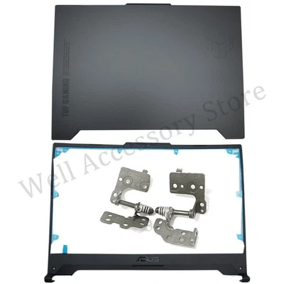 Nuevo ASUS TUF Gaming F15 FX507 FX507ZM FA507 Negro Lcd Cubierta Trasera Bisel Bisagras EE. UU. Foto 1 de 4