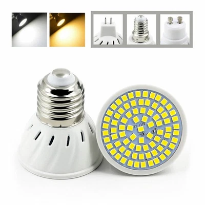 2835 COB Spot Light Bulbs MR16 GU10 E27 E14 SMD LED 5W 8W 10W Ultra Bright CREE - Image 1 of 4