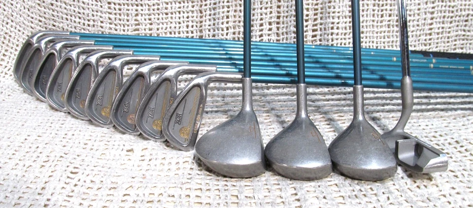 Juego completo de 13 piezas Square Two LPGA XGR PARA DIESTRA ~ varillas flexibles de grafito para damas Foto 1 de 4