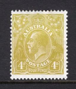 AUSTRALIA PREDECIMAL KGV S/MULT W/MARK PERF 13.5  VERY FINE MINT.,,.,.. - Picture 1 of 2