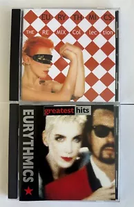 Eurythmics Annie Lennox 2 used cds Greatest Hits + 12" remix Collection vol.1 - Picture 1 of 3