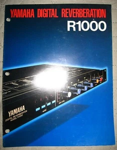 Yamaha Digital Reverberation R1000 brochure only - Picture 1 of 3