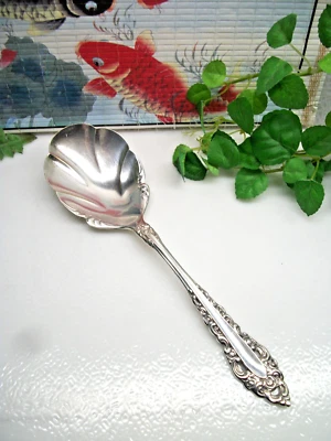 Cazuela para servir Oneida Community Royal Grandeur plateada 1975 Foto 1 de 4