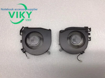 N19217-001 HP ZBook Fury 16 G9 G10 Mobile Workstation PC CPU GPU Cooling Fan L+R - Image 1 of 4