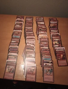 100 + Random Mountains Cards - MTG Magic the Gathering Collection(Com/Unc/1 rare - Picture 1 of 8