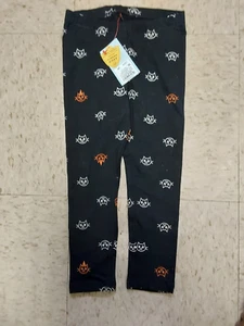 Nwt Cat & Jack Toddler Girls Leggings Cats Black 3t 4t 5t - Picture 1 of 2